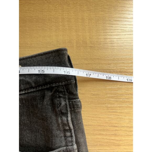 NWT Madewell Mid-Rise Stovepipe Jeans Women Size 29 Armand Wash Black Gray NR514 - Picture 3 of 10